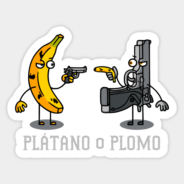 Banana or Lead Sticker by byTxemaSanz